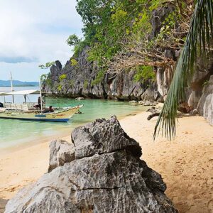 Secluded beaches